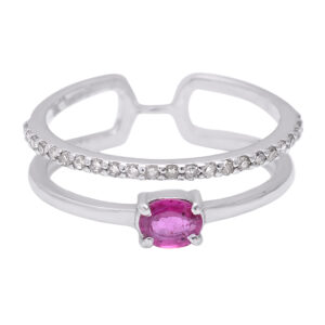 Pink Sapphire Ring