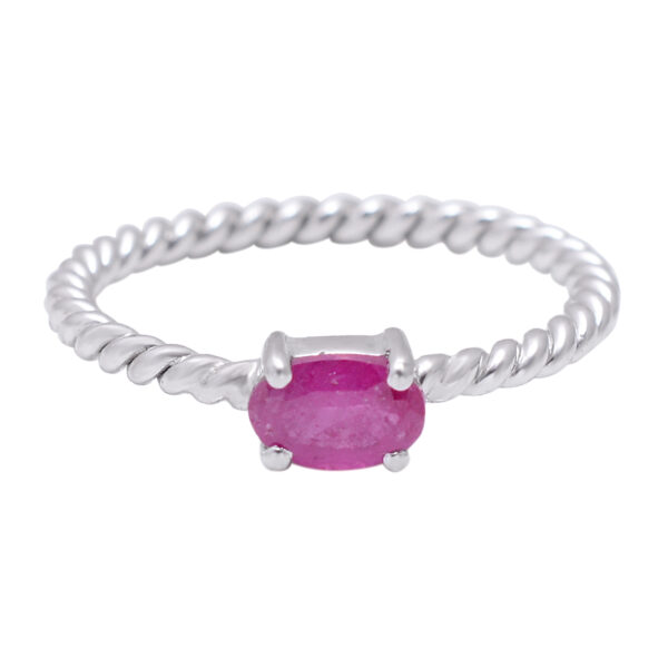 Pink Sapphire Ring