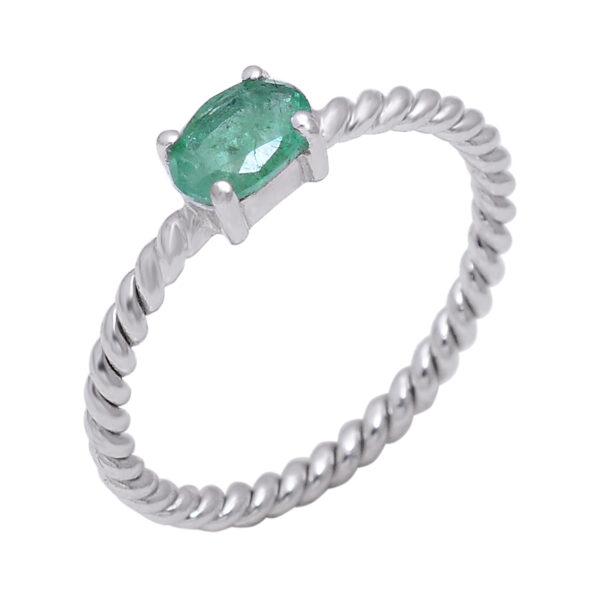 Green Sapphire Ring - Image 4