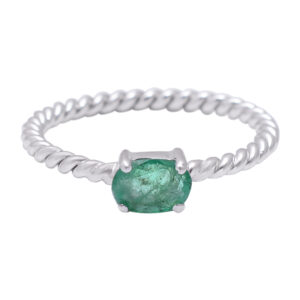 Green Sapphire Ring