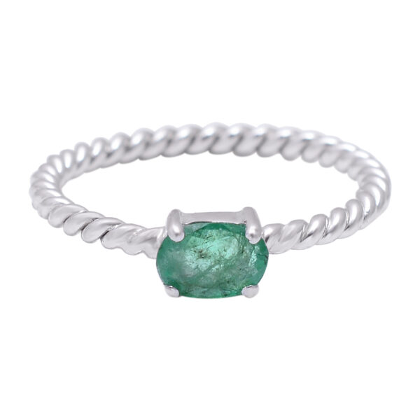 Green Sapphire Ring