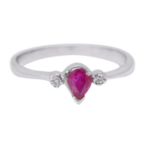 Pink Emerald Ring