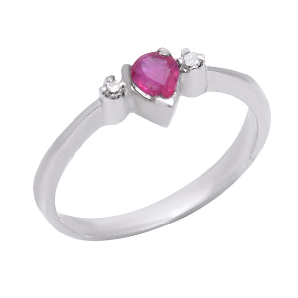 Pink Emerald Ring - Image 5
