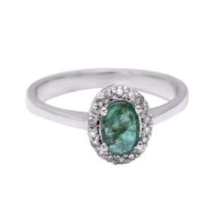 Green Emerald Ring
