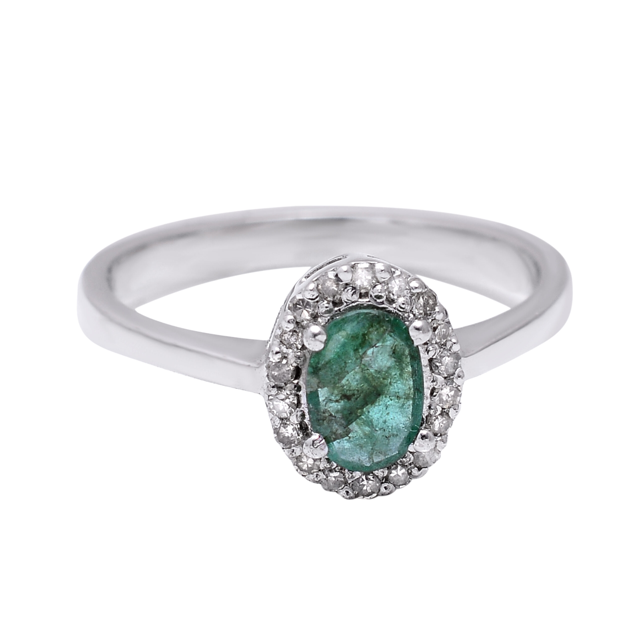 Green Emerald Ring