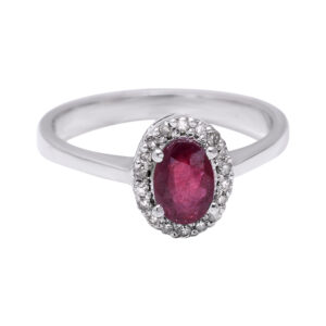 Red Emerald Ring