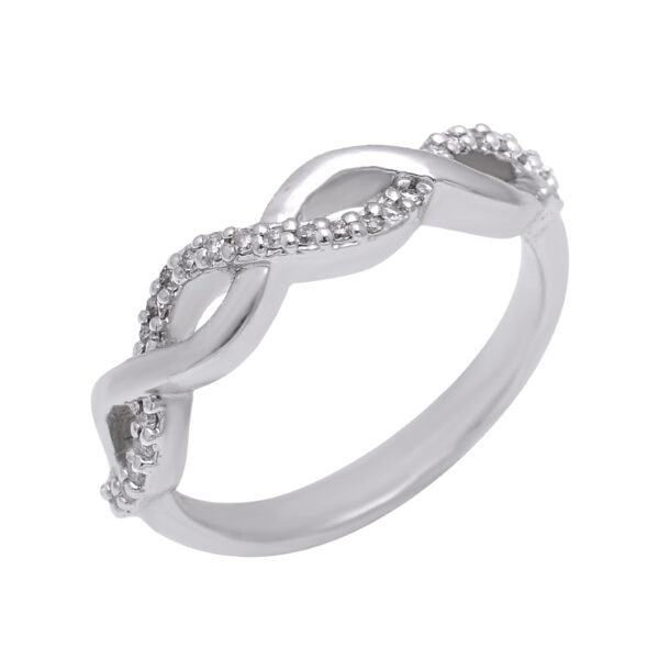Silver Diamond Ring