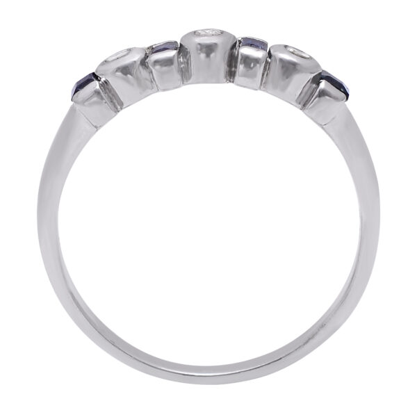 Blue Silver Ring - Image 3