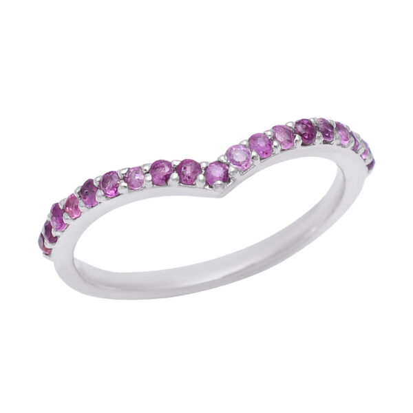 Pink Silver Ring - Image 4