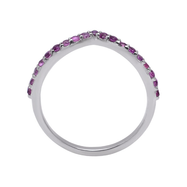 Pink Silver Ring - Image 5