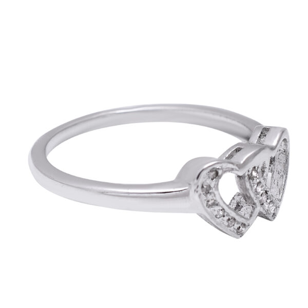 Diamond Silver Ring - Image 3