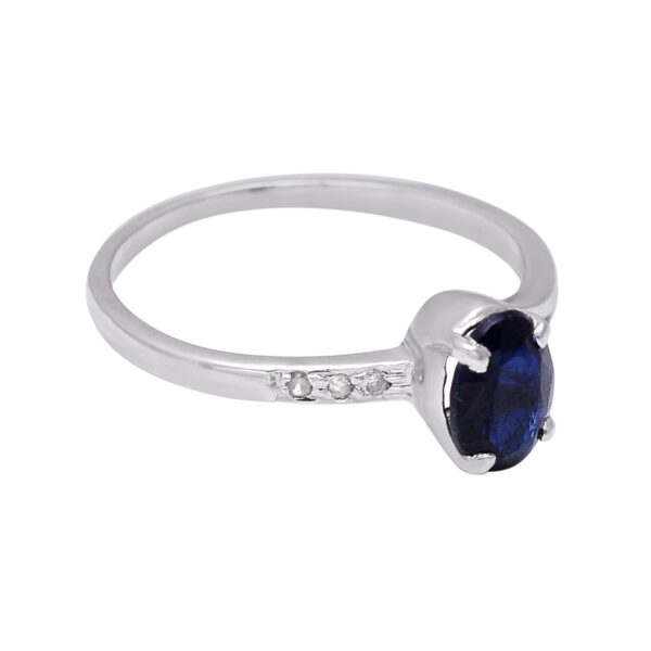 Blue Silver Ring - Image 3