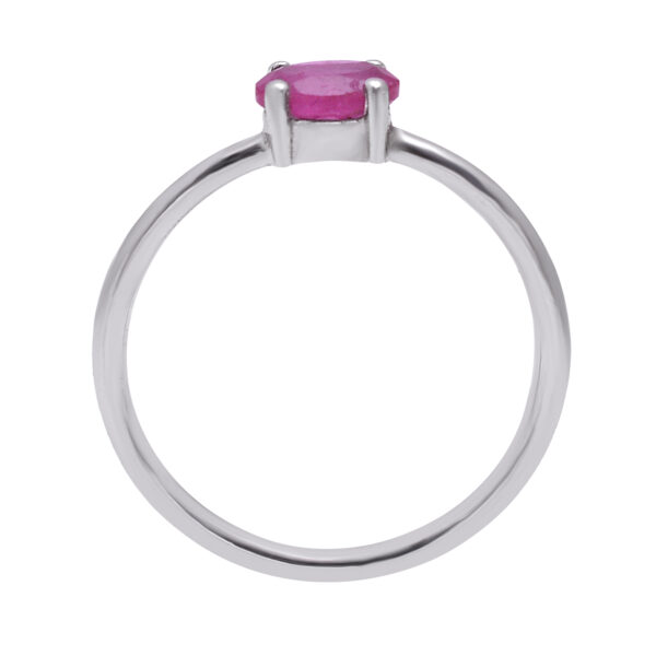 Pink Silver Ring - Image 5