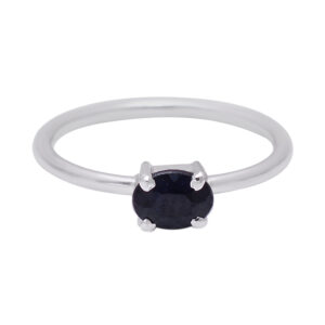 Black Silver Ring