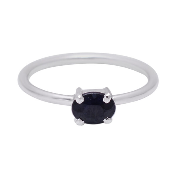 Black Silver Ring