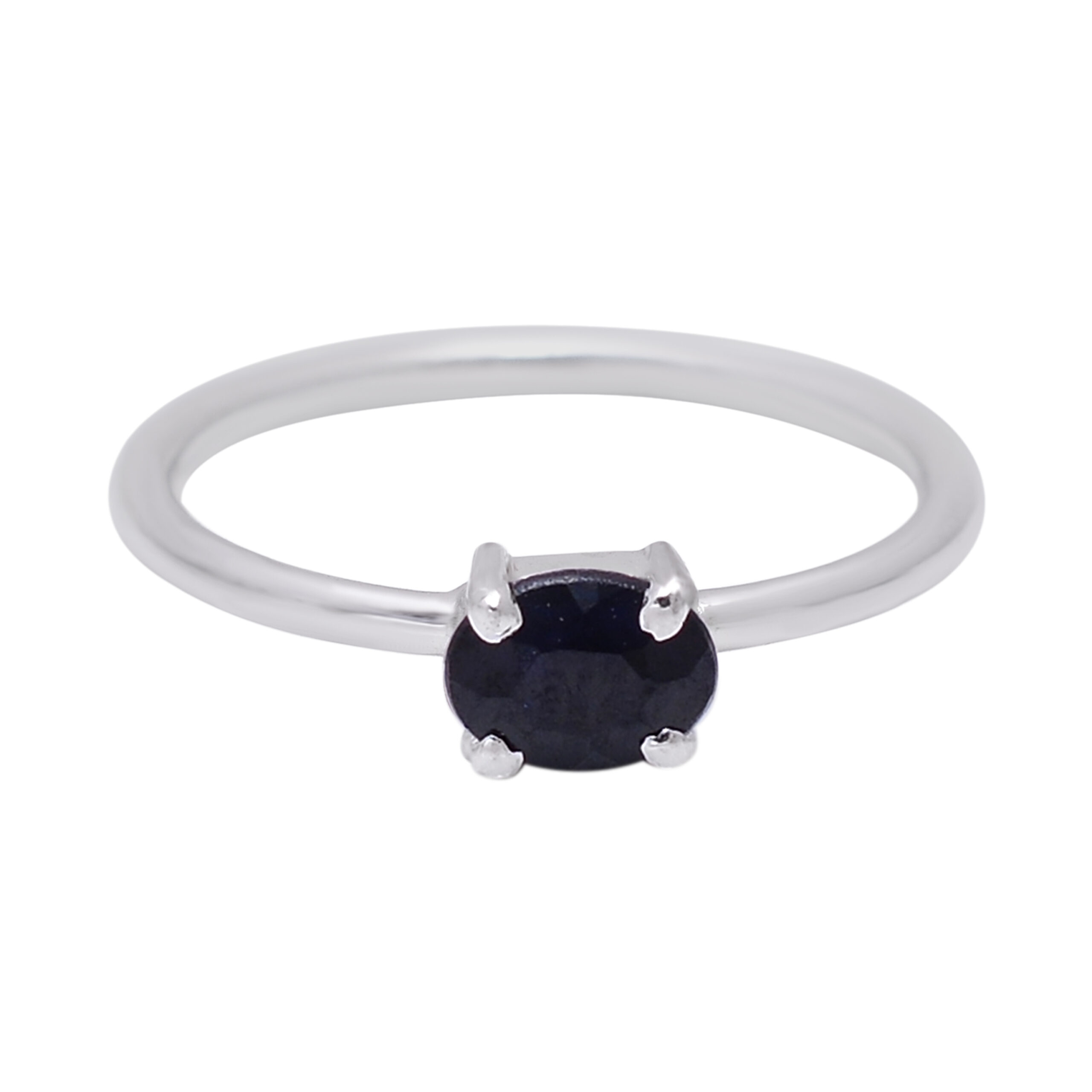 Black Silver Ring