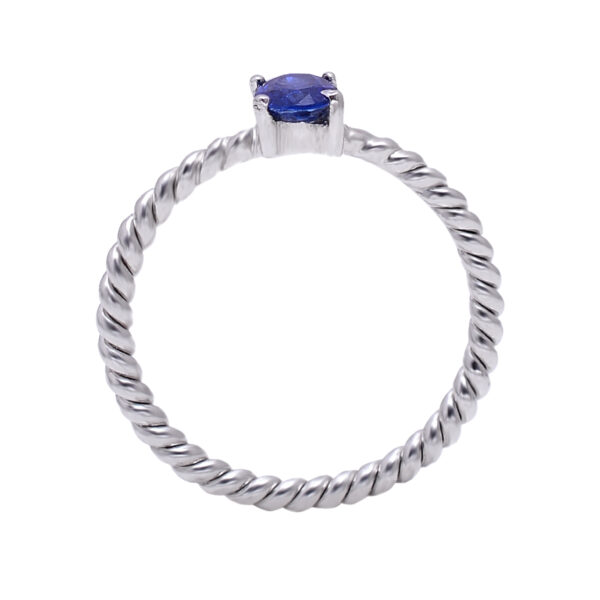 Blue Sapphire Ring - Image 5
