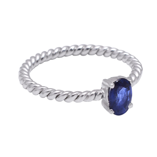 Blue Sapphire Ring - Image 3