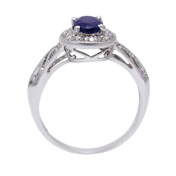 Blue Sapphire Ring - Image 5