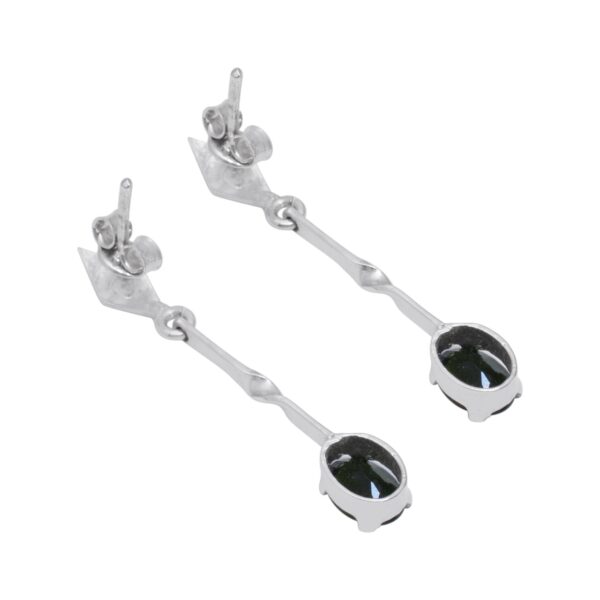 Green Silver Earring - Image 5