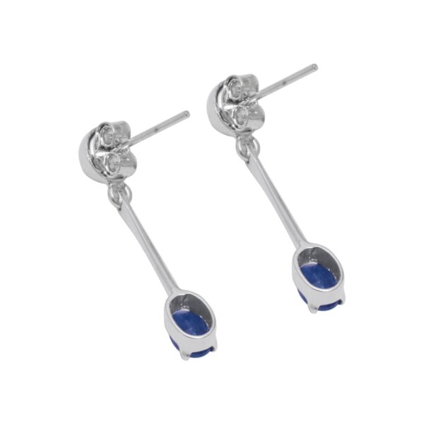 Purple SIlver Earring - Image 5