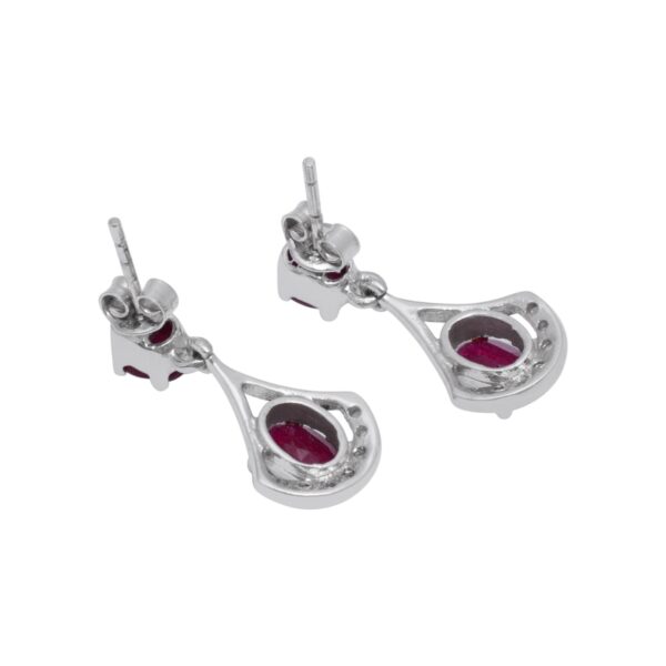 Pink Silver Earring - Image 5